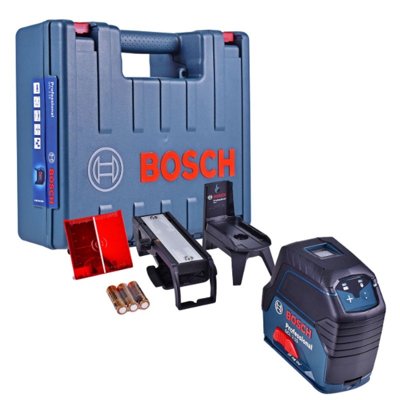 [0601.066.E02-000] Nivel Láser GCL2-15 Kit + Base RM1 Linea Roja Bosch