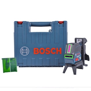 Nivel Laser GCL2-15G + Kit + Base RM1 Linea Verde Bosch