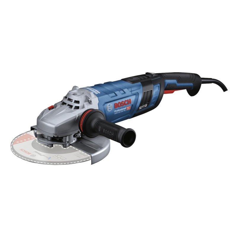 [0601.8G0.1E0-000] Esmeril Amoladora Angular 7" 2800 W Brushless con Kick Back Control GWS 30-180 Bosch
