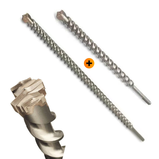 Broca Minera Juego SDS MAX 32x540mm DW01052 (Corta) + 32x920mm DW01054 (Larga) France Dewalt