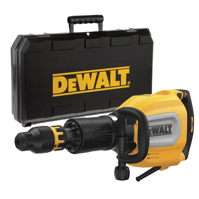 [D25911K-B2] Demoledor SDS Max 11 Kg. 1700 W 27 J Sin Carbones + Caja Plastica Dewalt