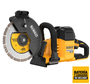 Cortadora de Concreto 9" 60V Brushless Baretool Dewalt