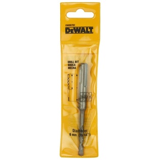 Broca Sds Plus 6 x 50 x 110mm (1/4" x 2" x 4-5/16") Dewalt