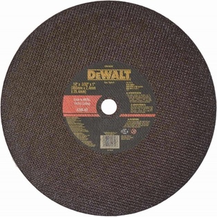 Disco Abrasivo Tronzadora 14" x 7/64" (2.8mm) x 1" Dewalt