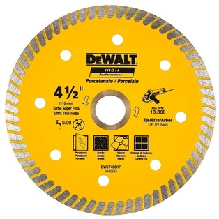 Disco Diamantado 4-1/2" Ultra Fino (115 x 1.3 mm) Dewalt