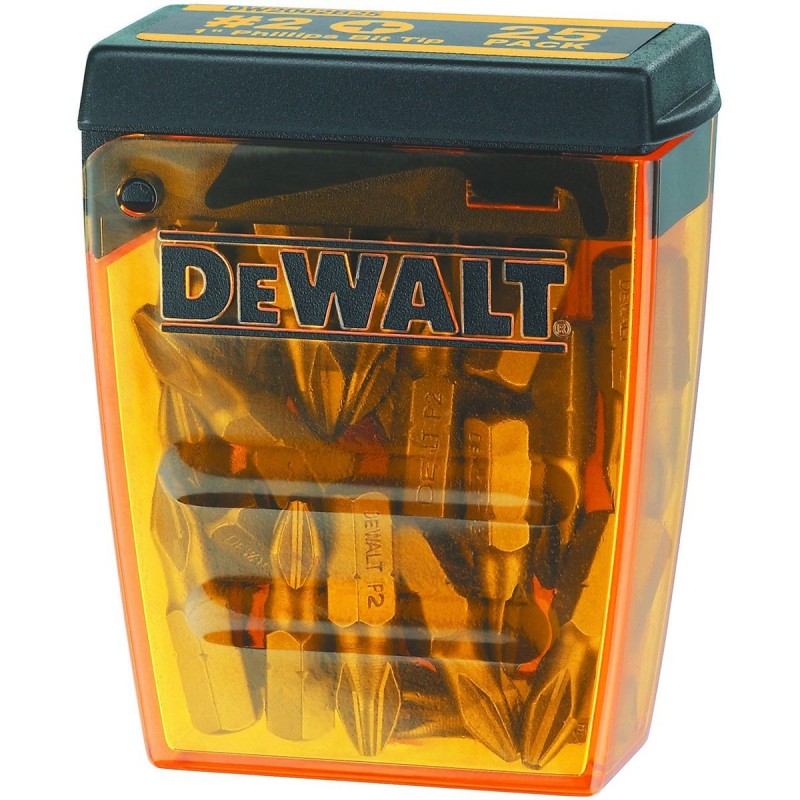 [DW2002B25] Puntas Phillips #2, 1" Packx25 Dewalt