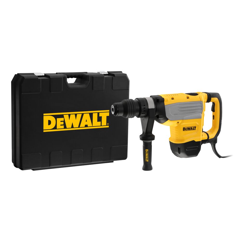 [D25733K-K2] Kit Rotomartillo SDS Max 1 7/8" 1600W + Caja plástica D25733K+ DW01052+ DW01054 -Dewalt