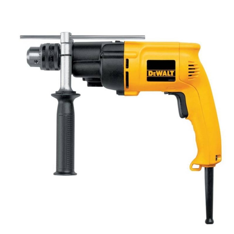 Taladro Percutor Industrial 1/2" Vvr 7,8 Amp 2V 0-1100/0-2700Rpm 800W Dewalt