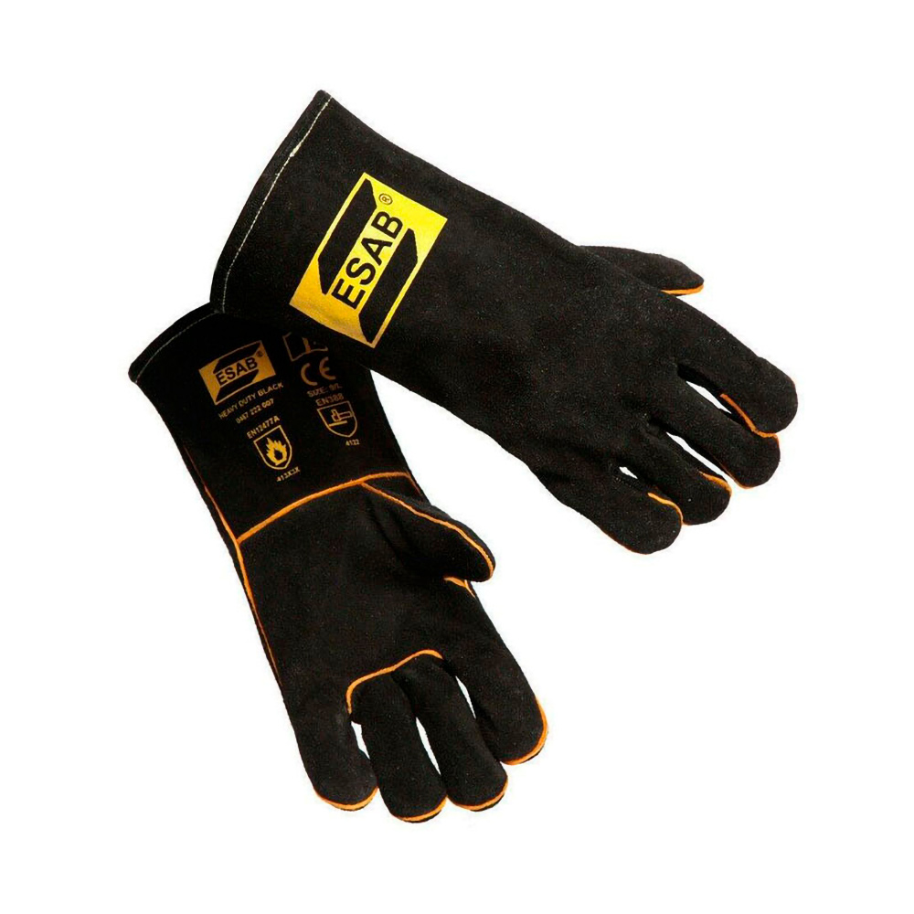 [615465] Guantes Cuero Negro Mig Esab