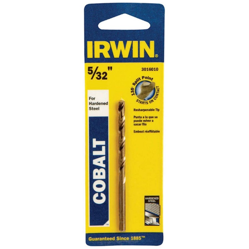 [3016010] Broca Hss Metal Cobalto 5/32" - Blister Irwin