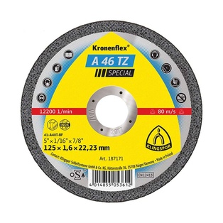 Disco Corte 4-1/2" - Kt/Special/A46Tz/S/Ger/115X1,6X22,23 Plano Klingspor