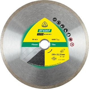 Disco Corte Diamantado 8" Dt/Supra/Dt600F/S/200X1,9X30/Gr/7 Klingspor