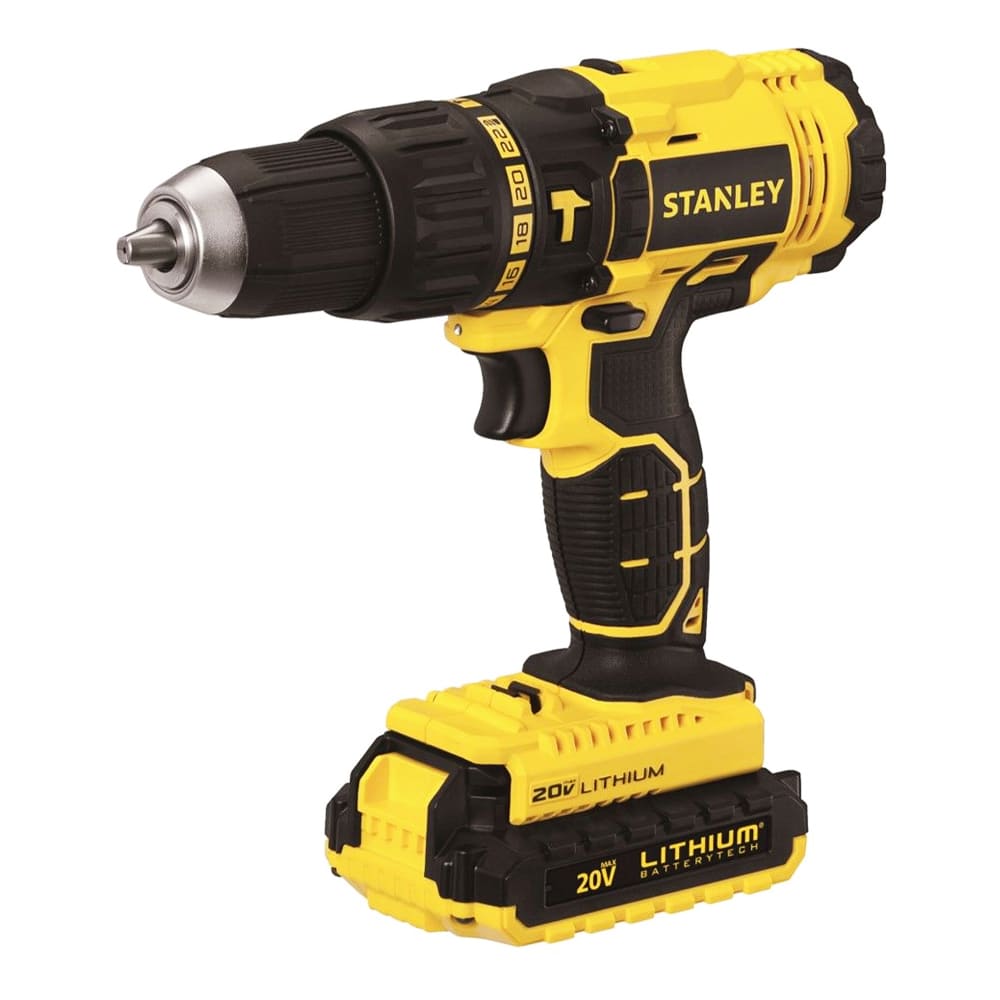 [SCH20C2K-BR_ARCHIVADO_INVENTARIO0] Stanley Taladro Percutor Inalambrico Ion Litio 1/2" 20V