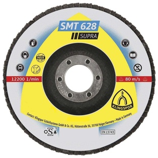 Disco Flap 4-1/2" * Grano 40 -Te/Supra/Smt628/Cs461X/40/N/Ger/115X22,2 Klingspor
