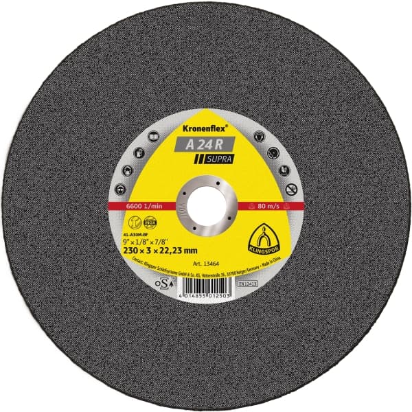 [13297] Discos Corte 4-1/2" Kt/Supra/A24R/S/Ger/115X2,5X22,23 Klingspor