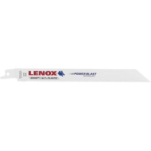 [20580] Lenox Hoja Sierra Sable Bimetalica 810R 8" x 3/4" x 0.50" DPP (10) (20590)