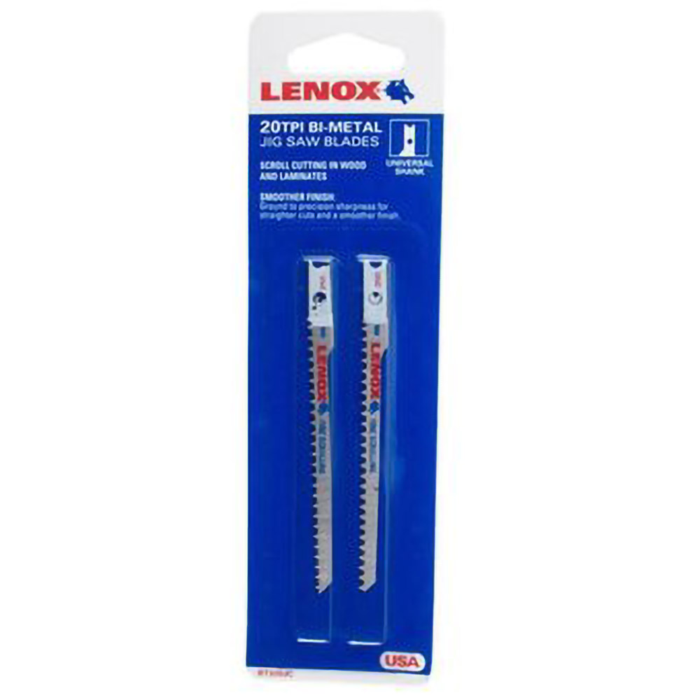 [20333] Sierra Caladora Bimetalica Contorneados 320 JC 3-5/8" * 3/16" * 0.050"Dpp (20) - Universal Lenox