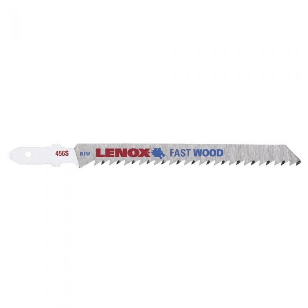 [20315] Sierra Caladora Bimetalica Madera Premium 456S 4 1/2" * 5/16" * 0.050" (6) Tipo "T" Lenox