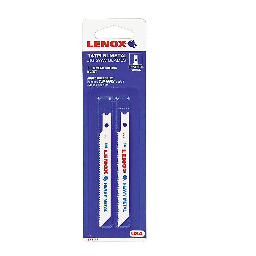 [20321] Sierra Caladora Bimetalica Metal Grueso 314J (3-5/8" * 3/8" * 0.037")Dpp (14) - Universal Lenox