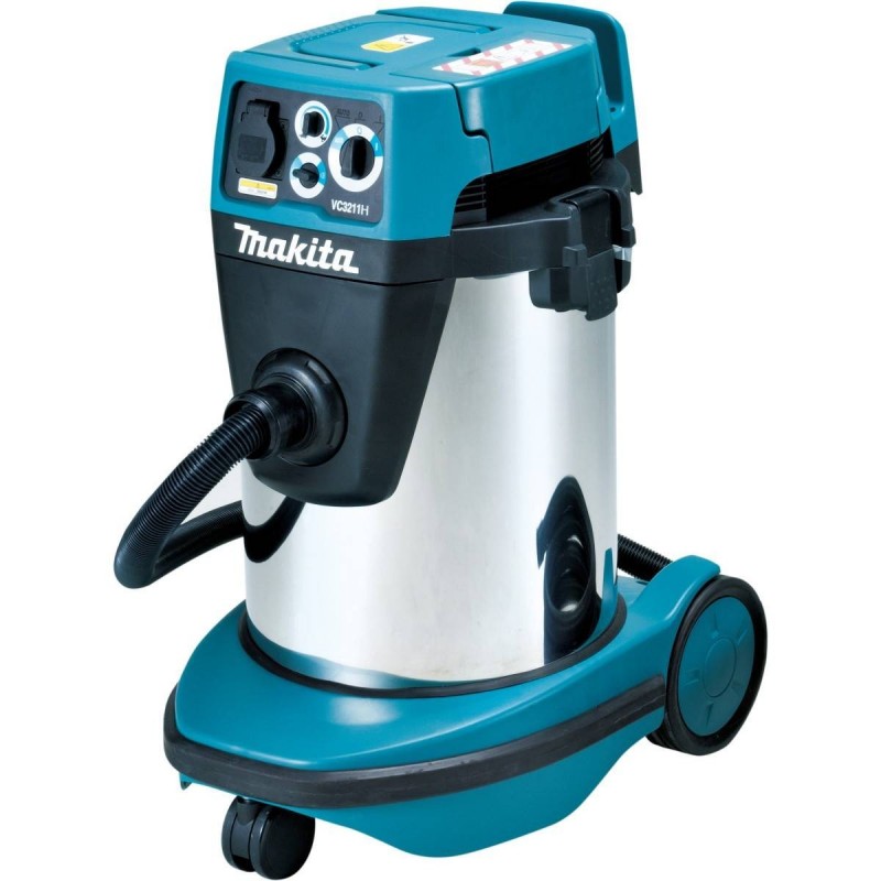 [VC3211H] Aspiradora (Húmedo y Seco) 2.0M3/Min. (Succión:22.0 Kpa) (Polvo - 32L/Agua - 27L) 1050W D.Filtr Makita