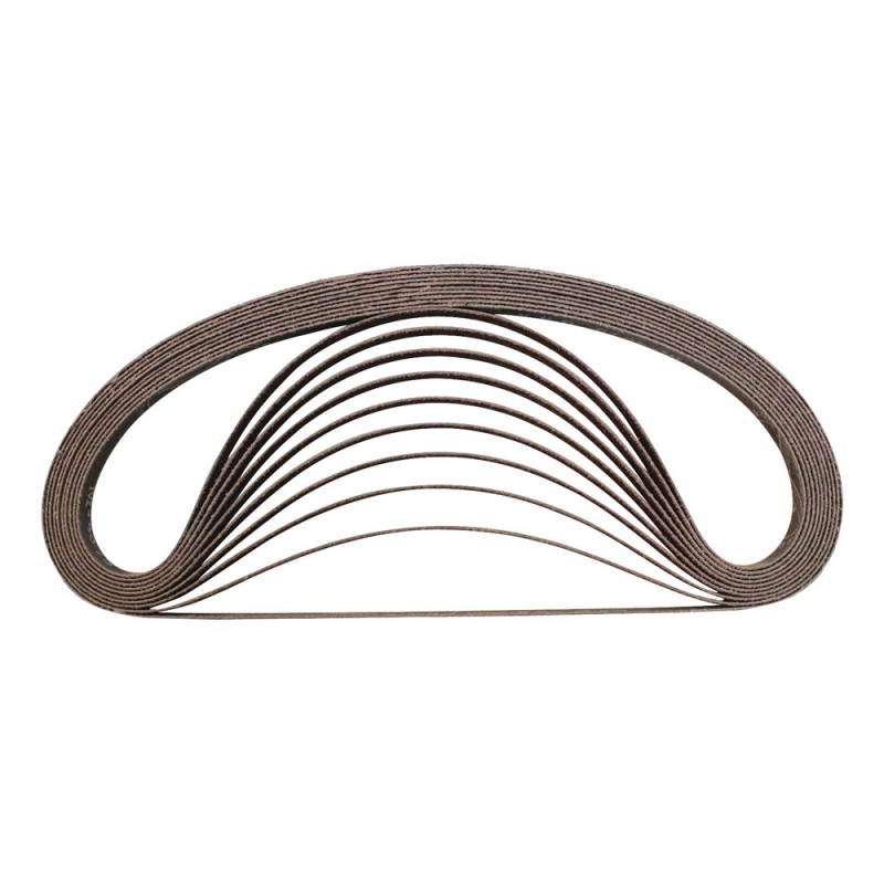 [A-34584] Banda De Lija (Grano Aa80) 13 X 533 Mm. (10 Pcs) Makita