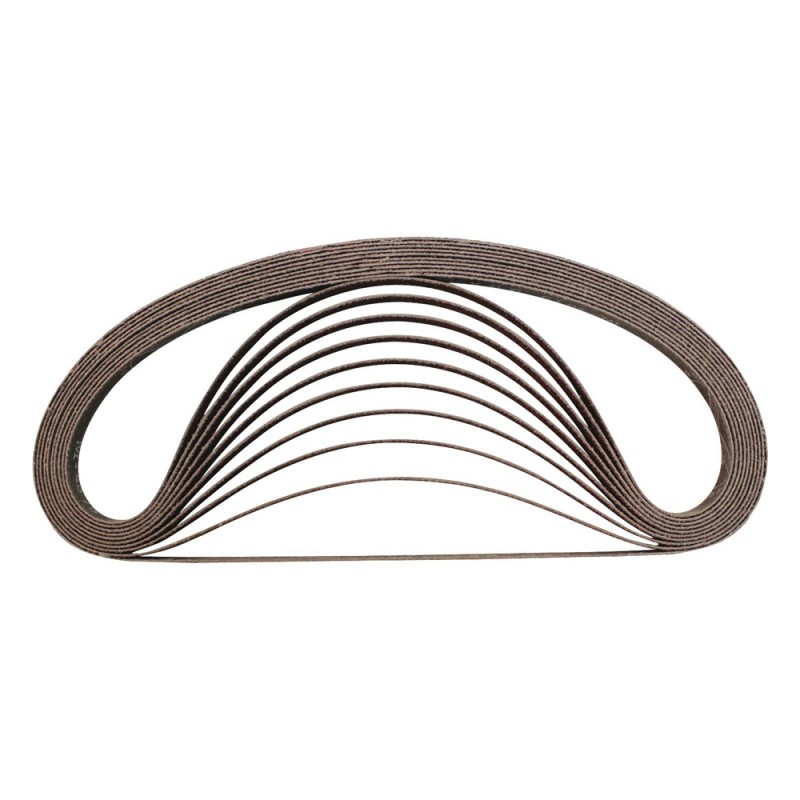 [A-34469] Banda De Lija (Grano Aa80) 9 X 533 Mm. (10 Pcs) Makita