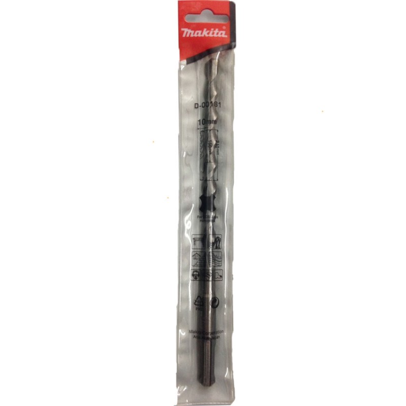 [D-00181] Broca Sds Plus Standmak 10 X 210 Mm. Makita