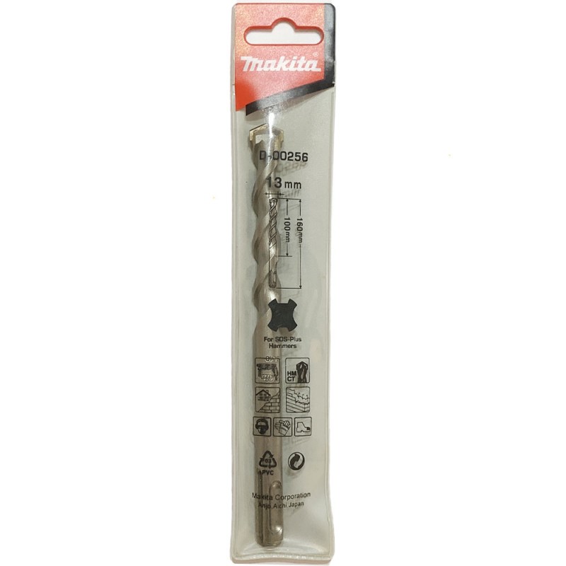[D-00256] Broca Sds Plus Standmak 13 X 160 Mm. Makita