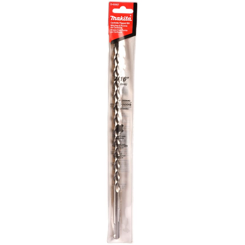 [D-00957] Broca Sds Plus Standmak 7/16" X 12 1/2" (11.11Mm X 317Mm) Makita