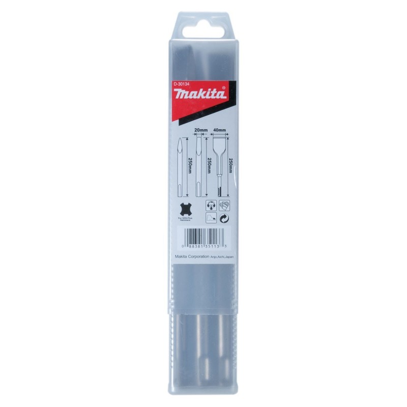 [D-30134] Chisel Assortment (3Pcs/Set) Makita