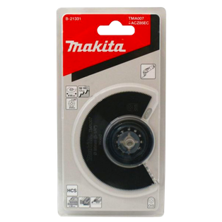 Cuchilla De Corte Segmentado Para Madera 85 Mm. (Tma007) Hcs (Concavo) (Multitool) Makita