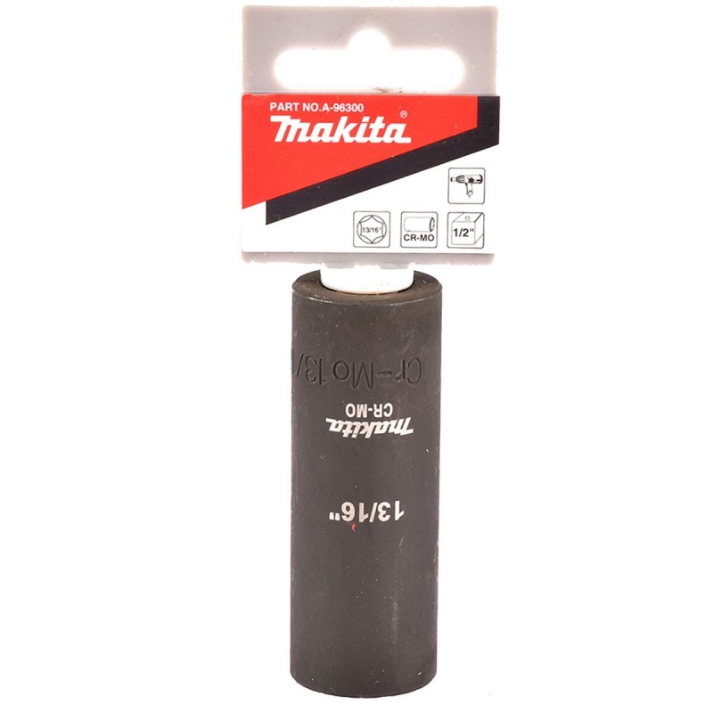 [A-96300] Dado De Impacto Encastre 1/2" X 13/16" Cr-Mo Makita