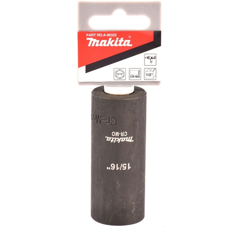 [A-96322] Dado De Impacto Encastre 1/2" X 15/16" Cr-Mo Makita
