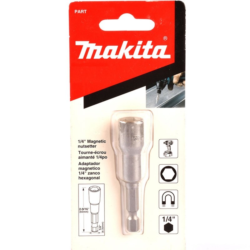 [B-45107] Dado Magnetico 1/4" X 2-9/16"X 7/16" Makita