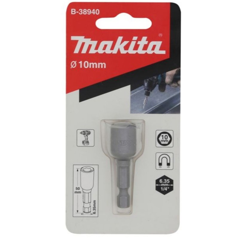 [B-38940] Dado Magnetico 1/4" X 50 X 10Mm. Makita