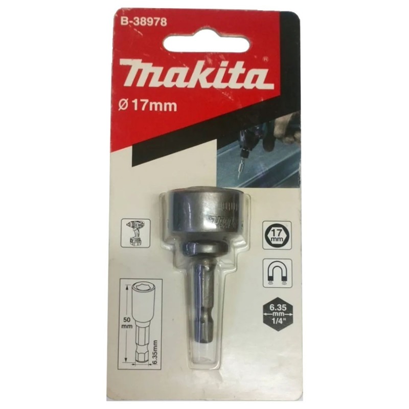 [B-38978] Dado Magnetico 1/4" X 50 X 17Mm. Makita