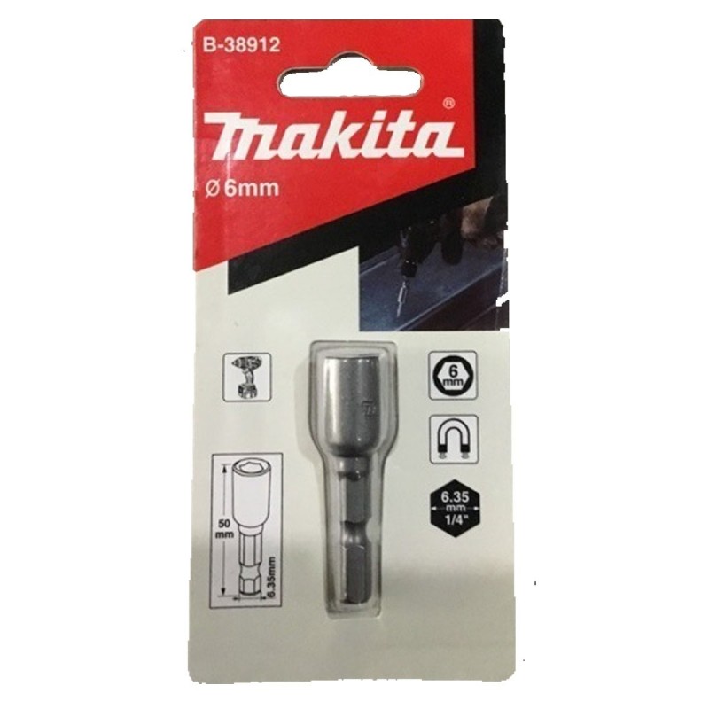 [B-38912] Dado Magnetico 1/4" X 50 X 6Mm. Makita