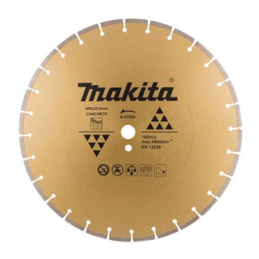 [D-57009] Makita Disco Concreto Diamantado 400Mm (16")