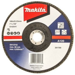 Disco De Laminillas A120 180X22.23 Makita