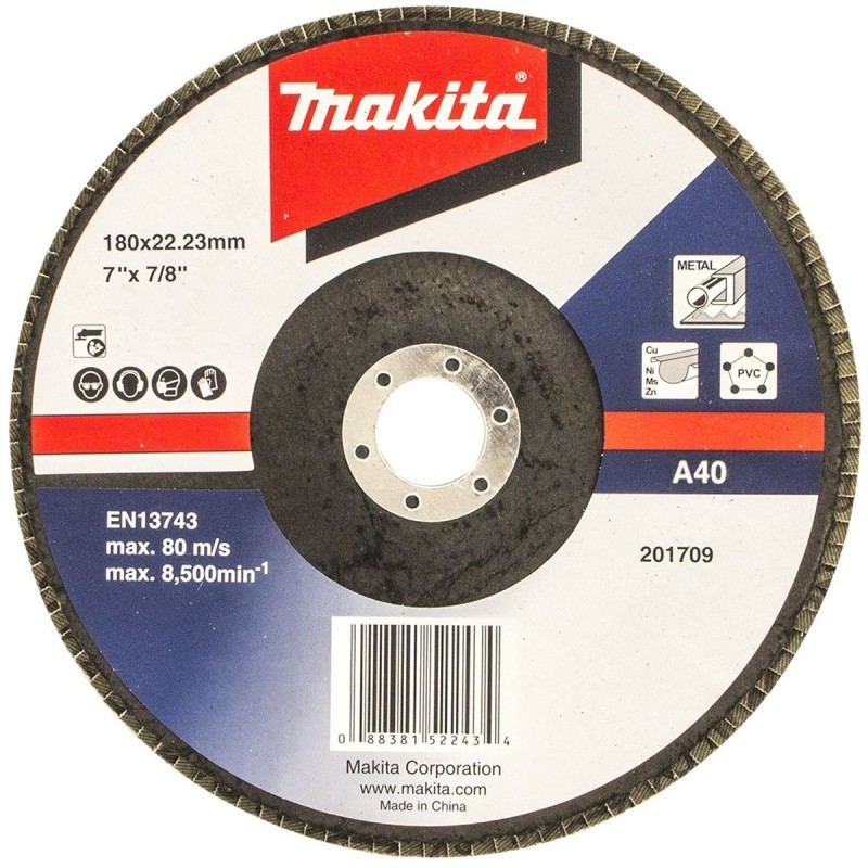 [D-63513] Disco De Laminillas A40 180X22.23 Makita
