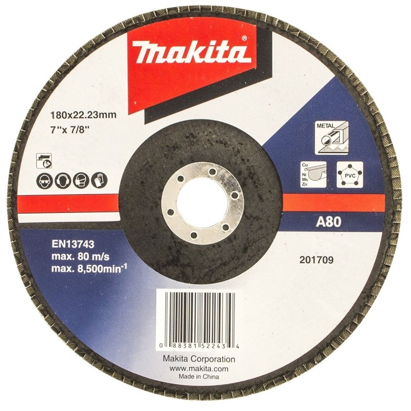 [D-63535] Disco De Laminillas A80 180X22.23 Makita