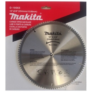 Disco Sierra para Alumino Tct (10" X 5/8") (254X15.88 Mm.) 100 Dientes Makita