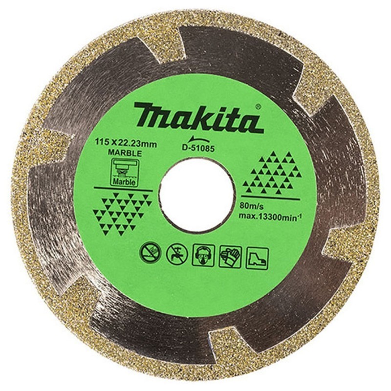 [D-51085] Disco Diamantado Electrochapado 115Mmx2 Makita