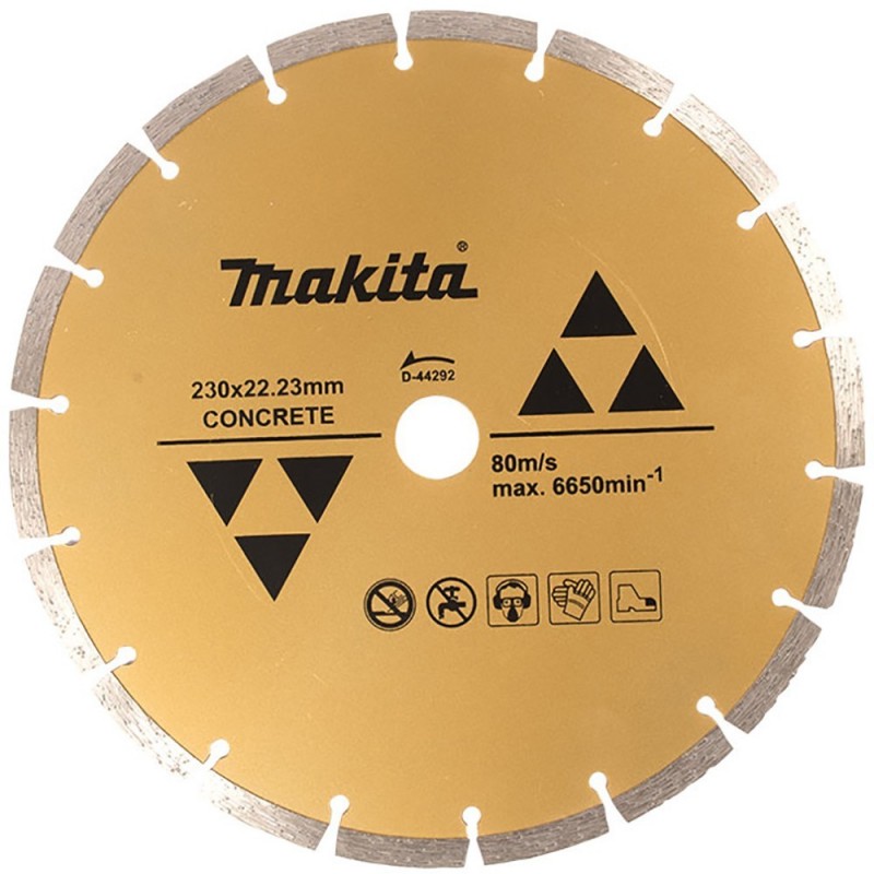 [D-44292] Disco Diamantado Segmentado 230 (9")X22.23Mm Makita