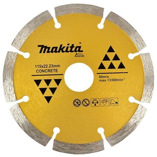 Disco Diamantado Segmentado Para Concreto 115 X 22.23 Mm. Makita