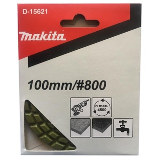 Disco Pulidor Diamantado De 100 Mm. Verde Oscuro. Grano 800 Makita