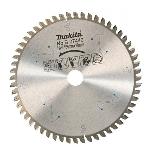 [B-07440] Makita Disco Sierra Circular Sp6000 P/ Aluminio