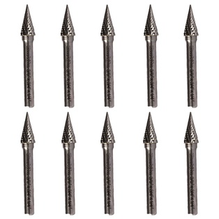 Fresa Carburadas P/Esmeril Recto Set 10Pcs Makita