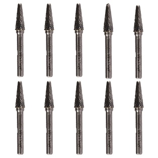 Fresa Carburadas P/Esmeril Recto Set 10Pcs Makita