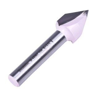 Fresa En V(60Â°), Vas. 1/4" * D. 1/2" * L. Util 5/8" * L. Total 1-7/8" Makita